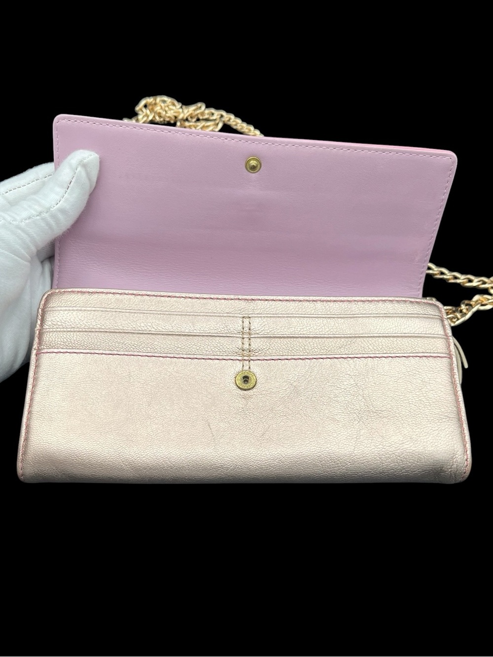 Coach Color-block Crossbody/Wallet - Picture 5 of 6